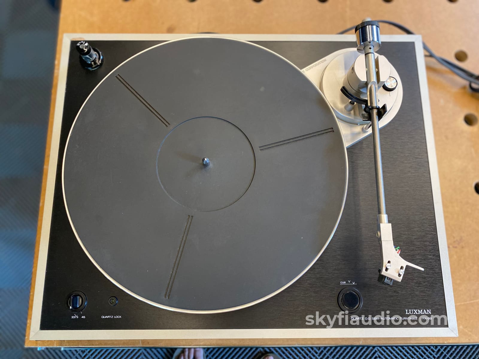 Luxman Px-99 Vintage Semi-Automatic Turntable With Grado Zf3 Cartridge