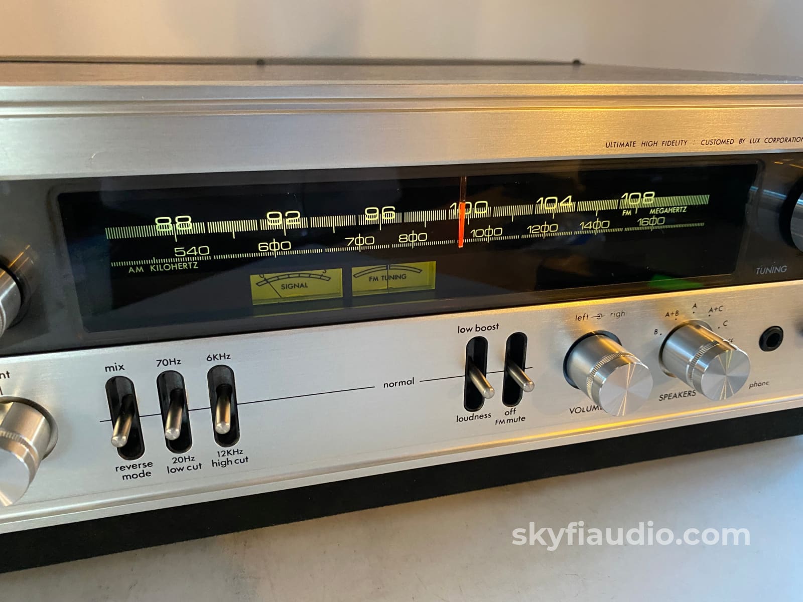 Luxman R-800U Vintage Stereo Receiver - Serviced Integrated Amplifier
