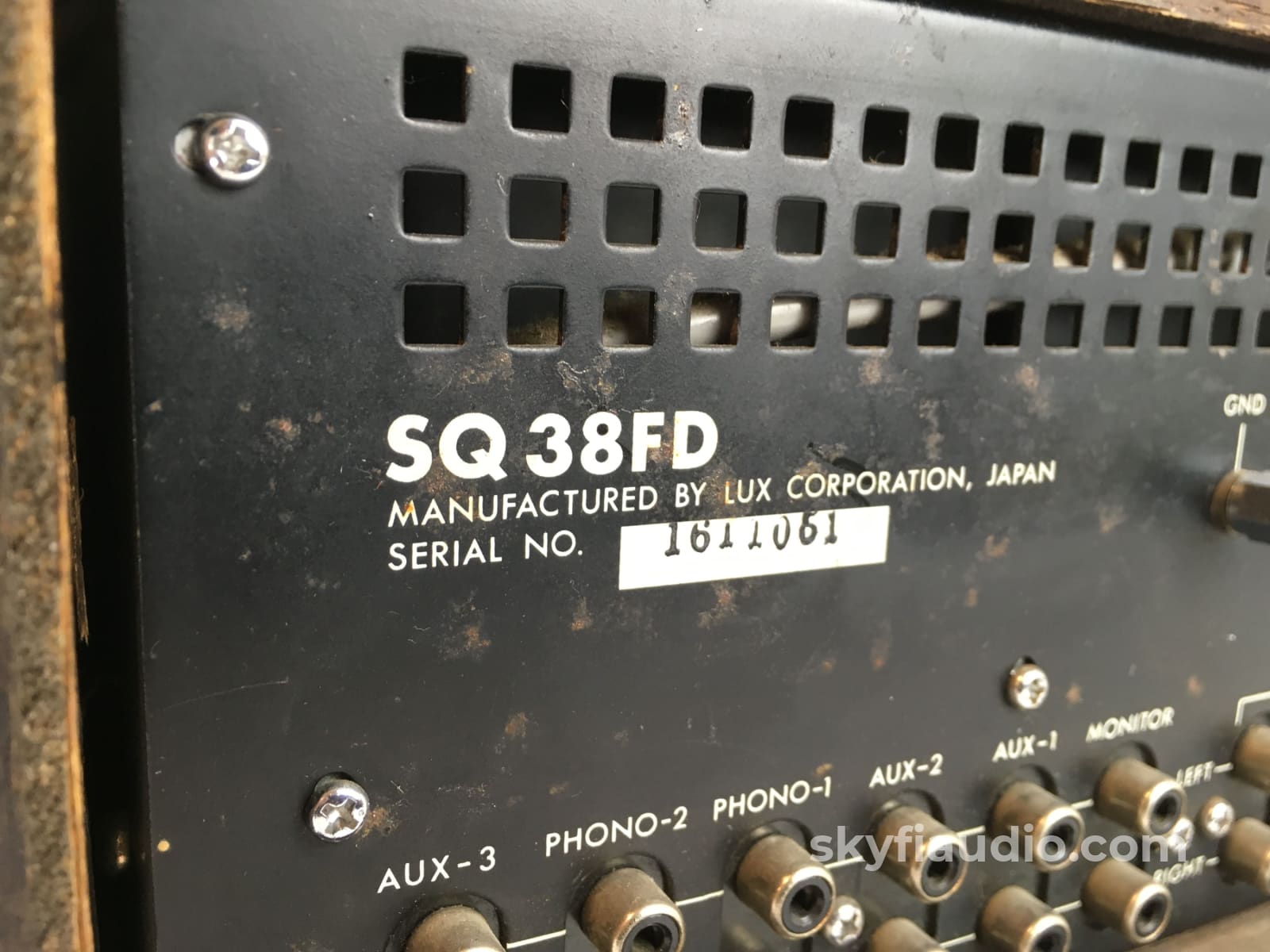 Luxman Sq-38Fd Tube Integrated Amplifier 100V 240V (120V)