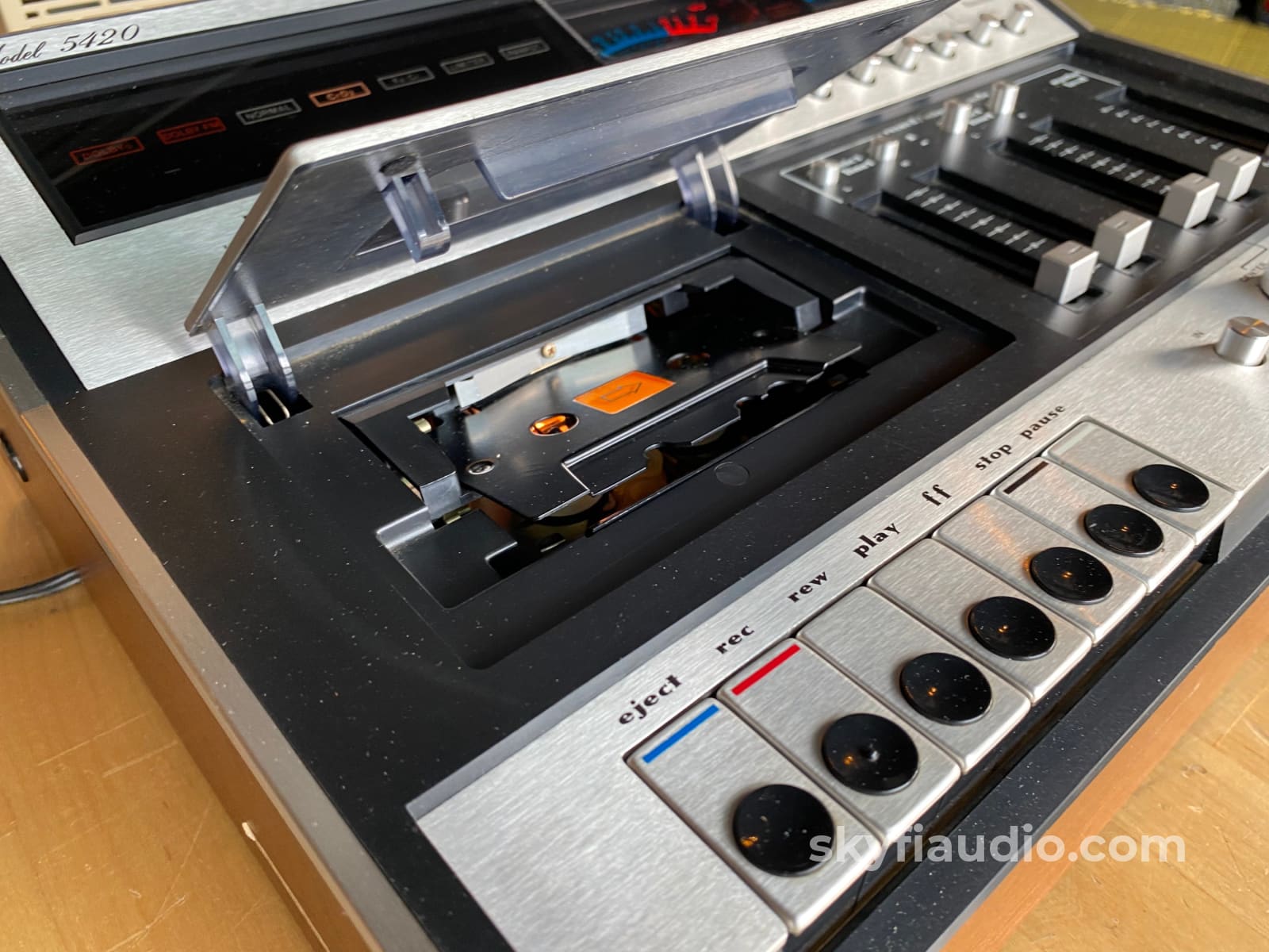 Marantz Model 5420 Tape Deck W/Vu Meters And 4-Ch Mixer