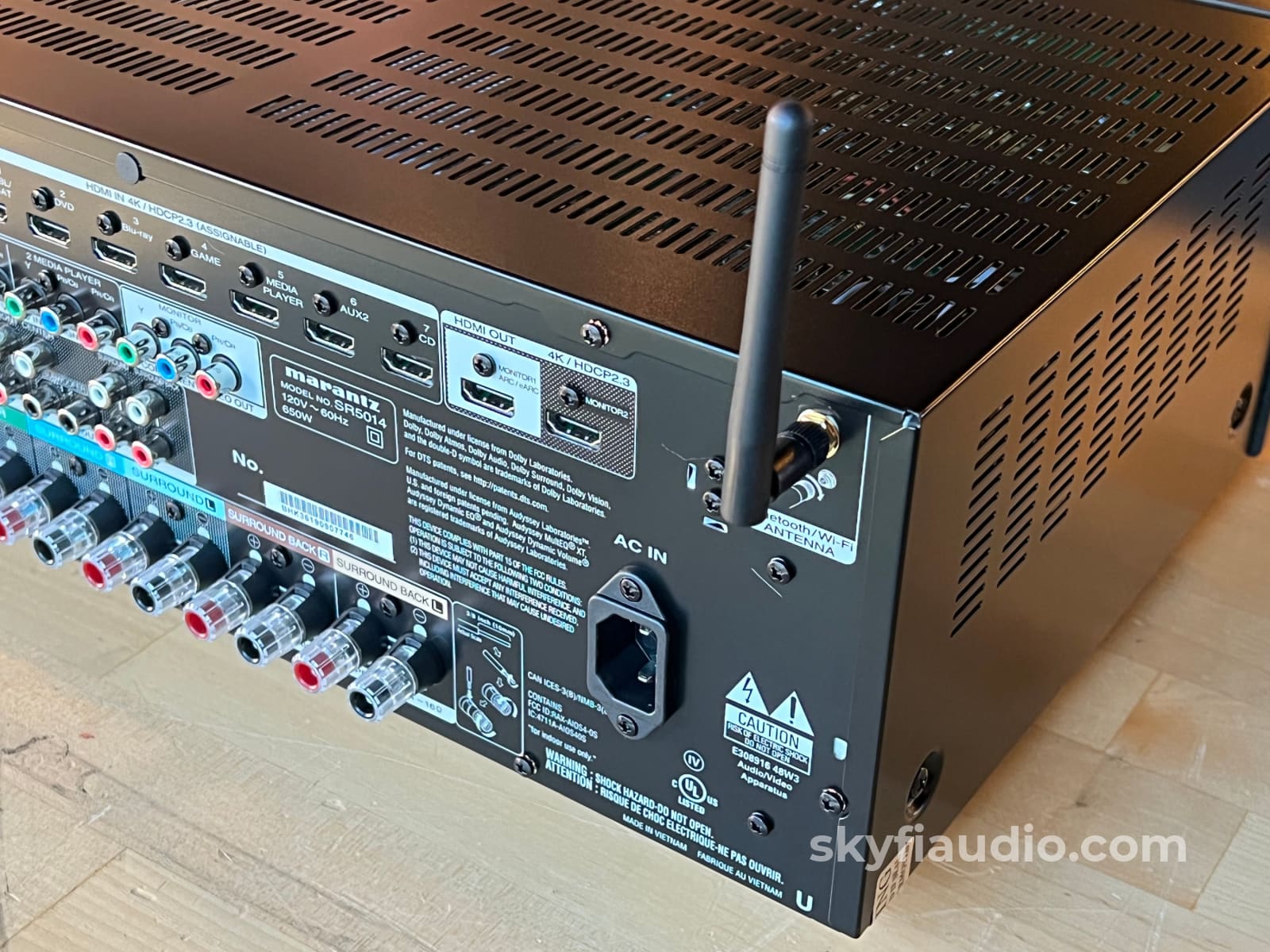 Marantz Sr5014 Av Receiver - 7.2 Channels Ultra Hd 4K Dolby Atmos And Vision Integrated Amplifier