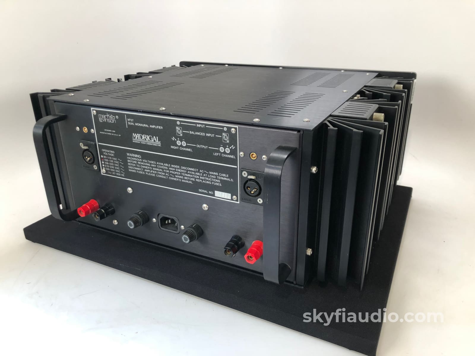 Mark Levinson No.27 Class Ab Solid State Amplifier Freshly Serviced