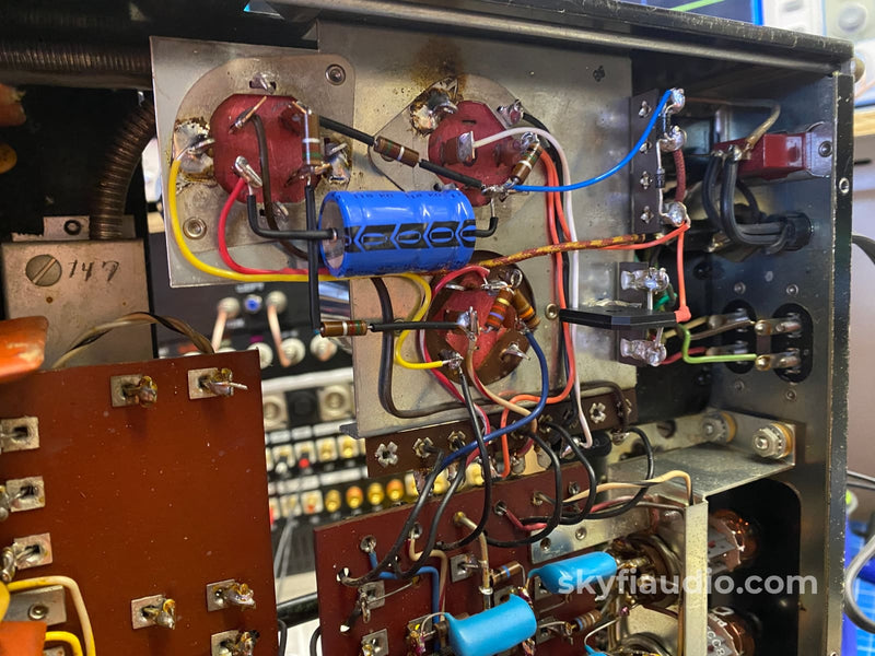 Mcintosh C22 Vintage Tube Preamplifier Restored And Highly Collectible .