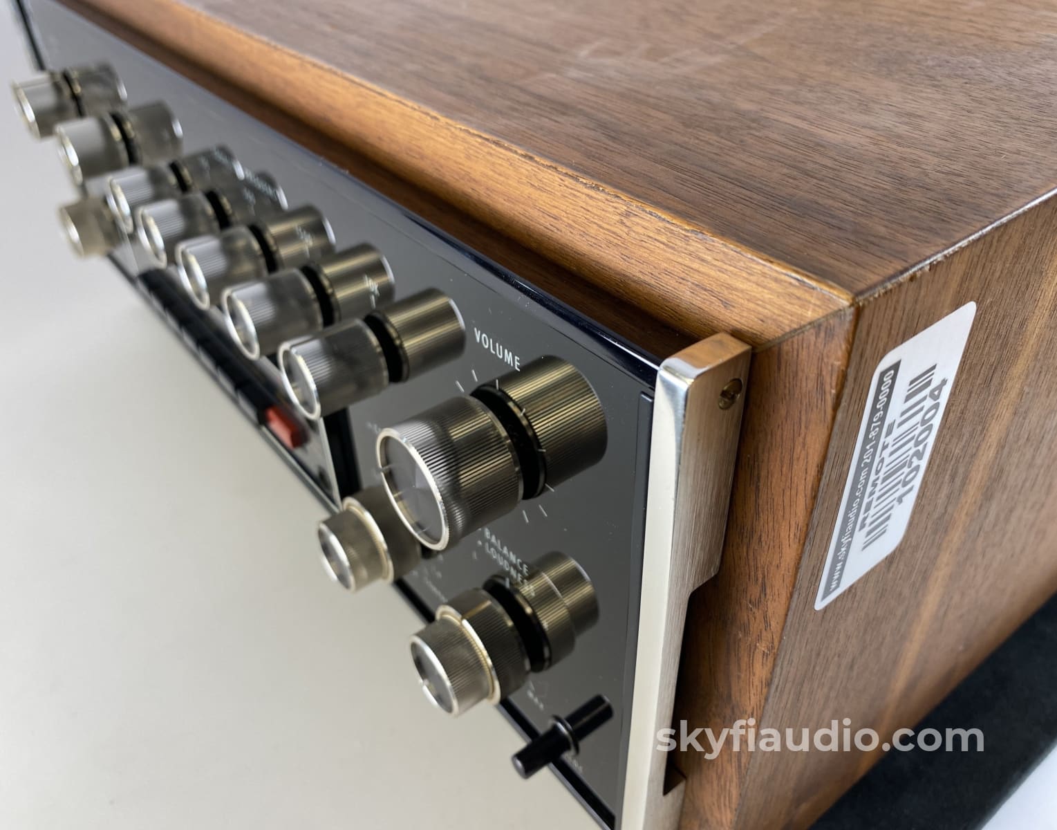 Mcintosh C33 Vintage Audio Preamplifier With Wood Cabinet