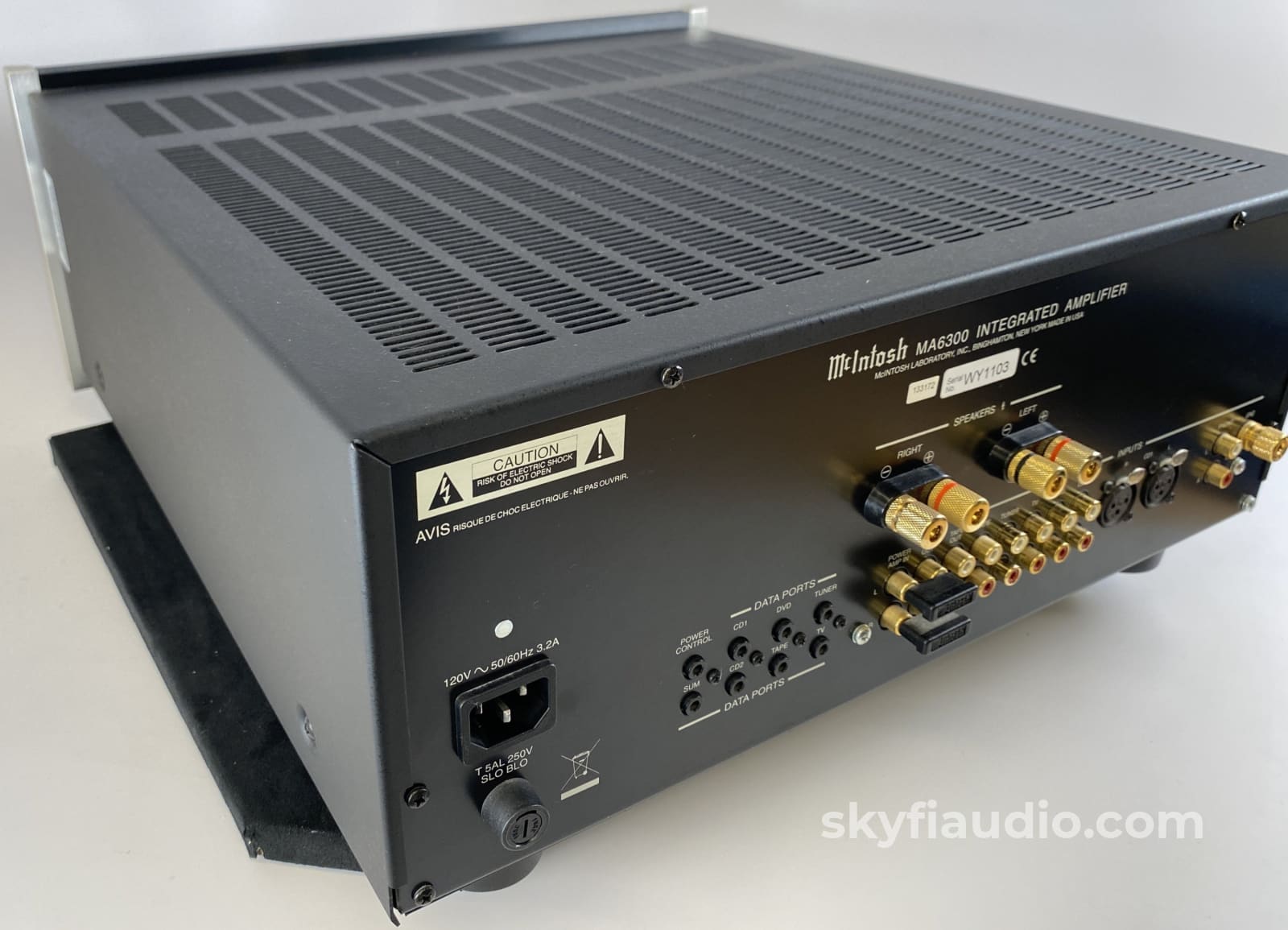 Mcintosh Ma6300 Integrated Amplifier - All Analog With Phono Input Like New And Complete