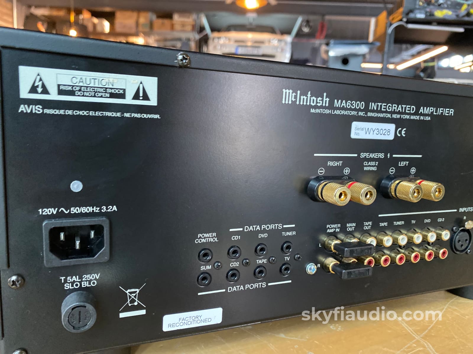 Mcintosh Ma6300 Integrated Amplifier - All Analog W/Phono Input