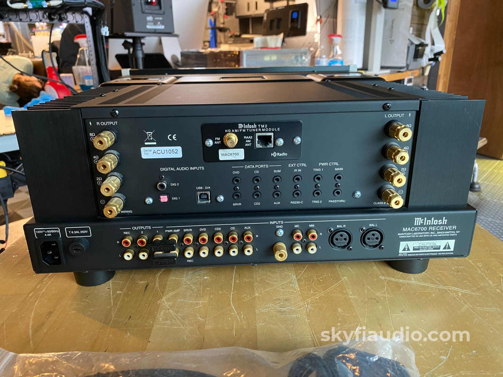 Mcintosh Mac6700 Solid State Receiver With Fm Integrated Amplifier