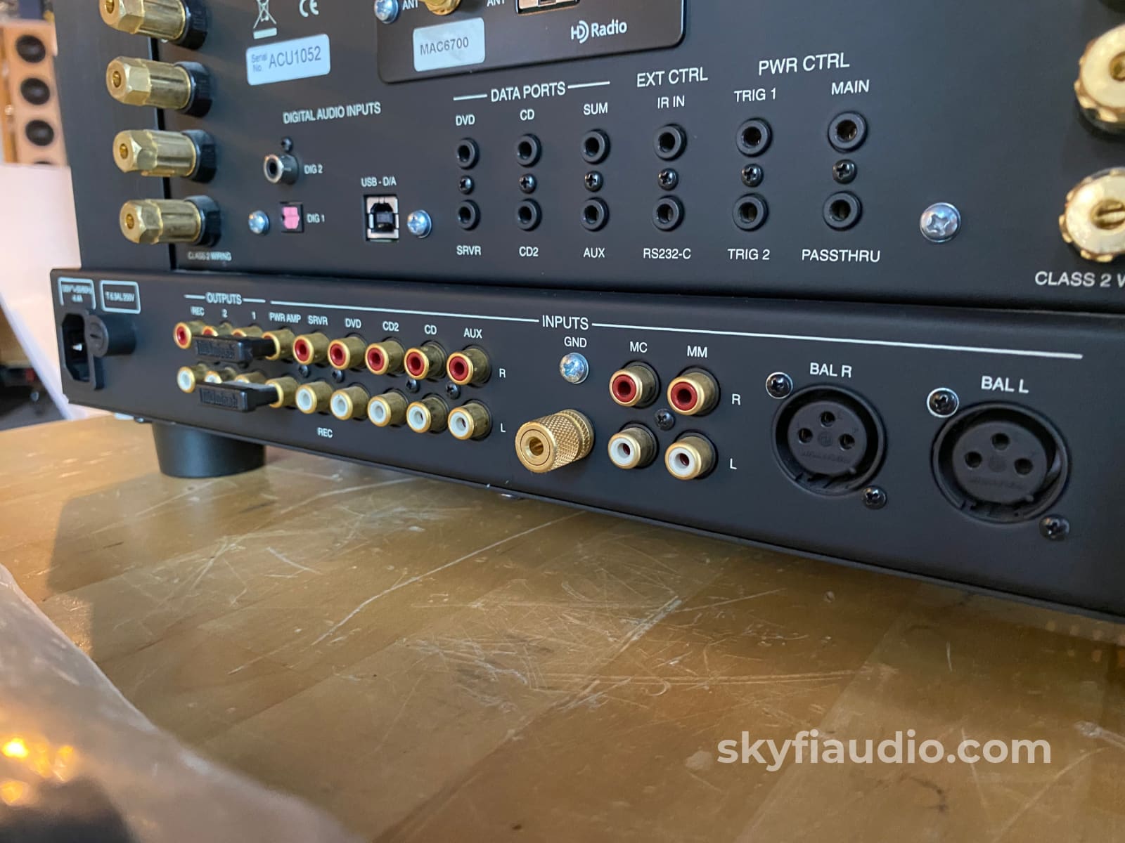 McIntosh MAC6700 Solid State Receiver With HD FM/AM Radio, DAC, MC/MM ...