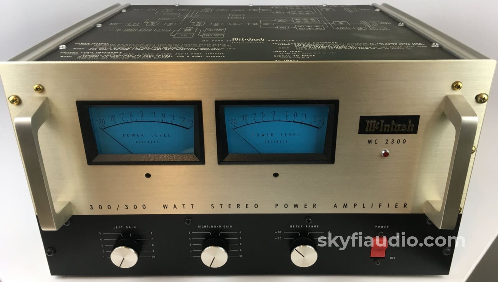 Mcintosh Mc-2300 Solid State Amplifier A Piece Of Audio History