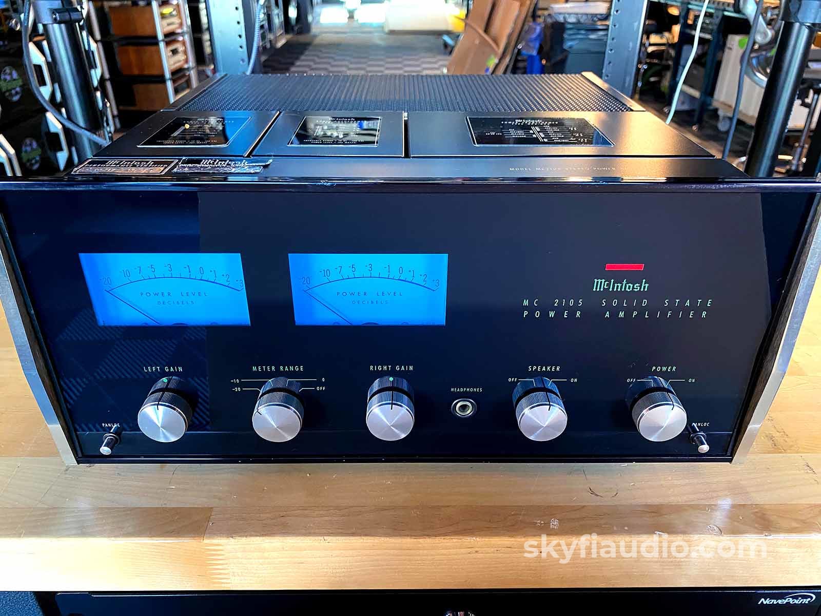 Mcintosh Mc2105 Vintage Amplifier - Serviced And Upgraded