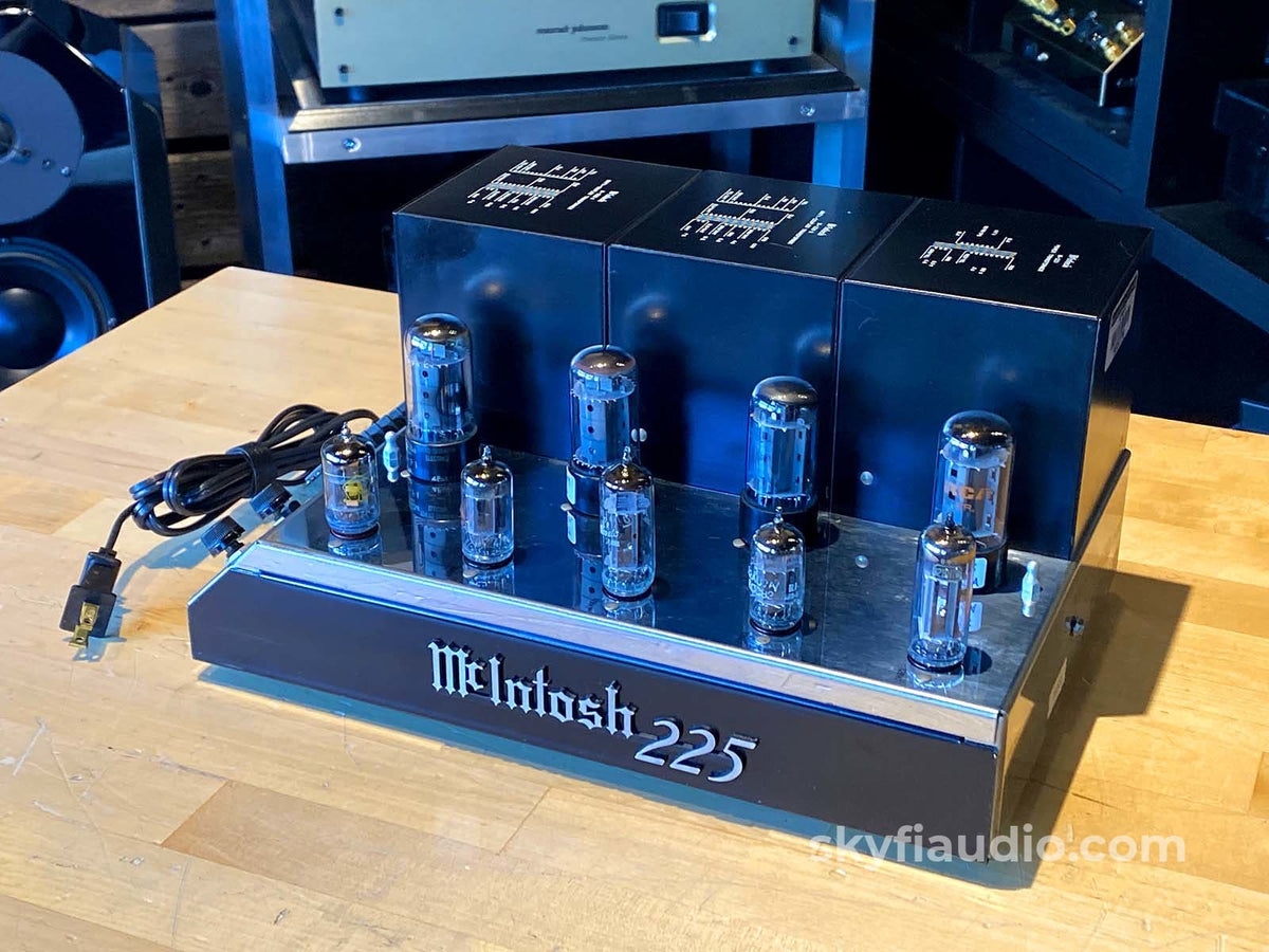 McIntosh MC225 Vintage Tube Amplifier Fully Restored