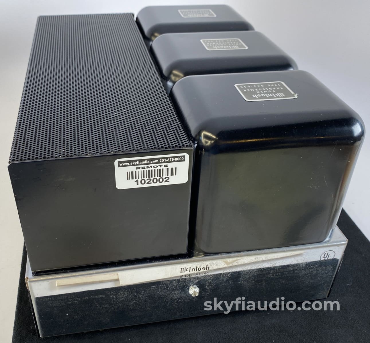 Mcintosh Mc240 Vintage Tube Amplifier - Serviced Collector Piece