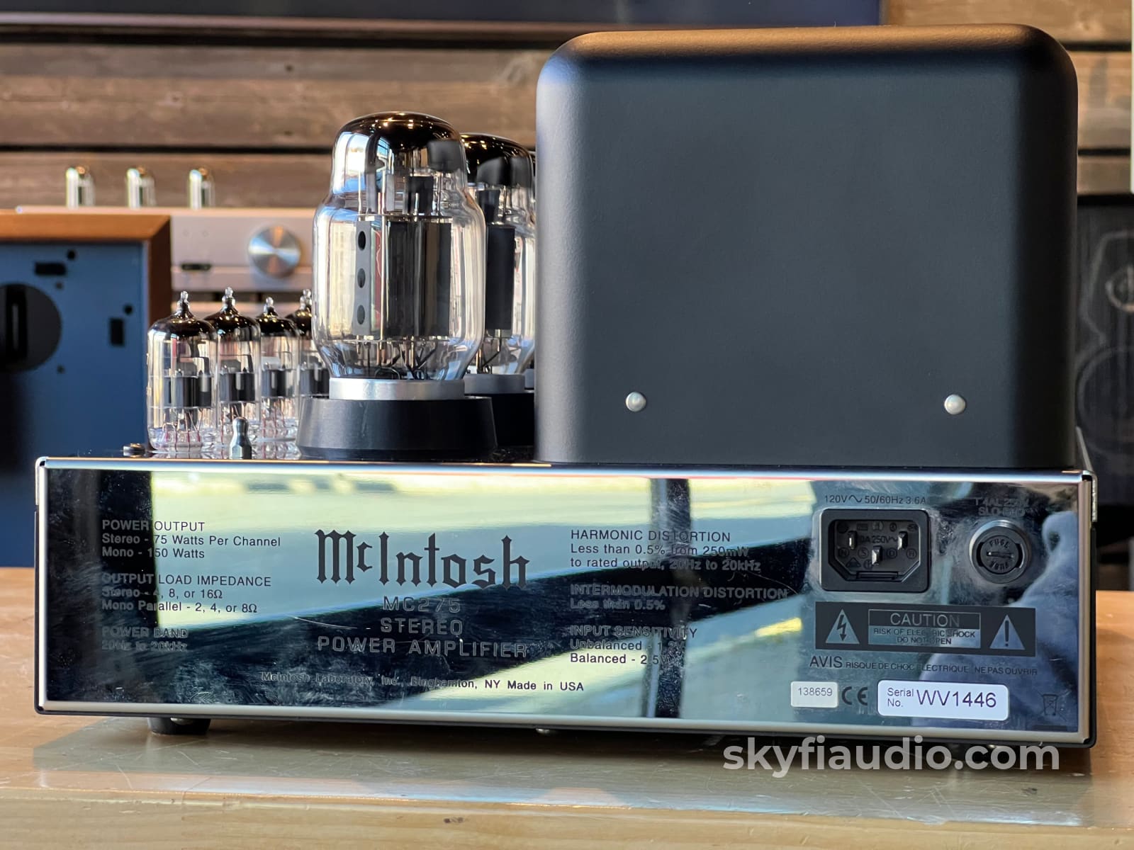 Mcintosh Mc275 Mk-Iv Tube Amplifier Heart And Soul Glorious Sound