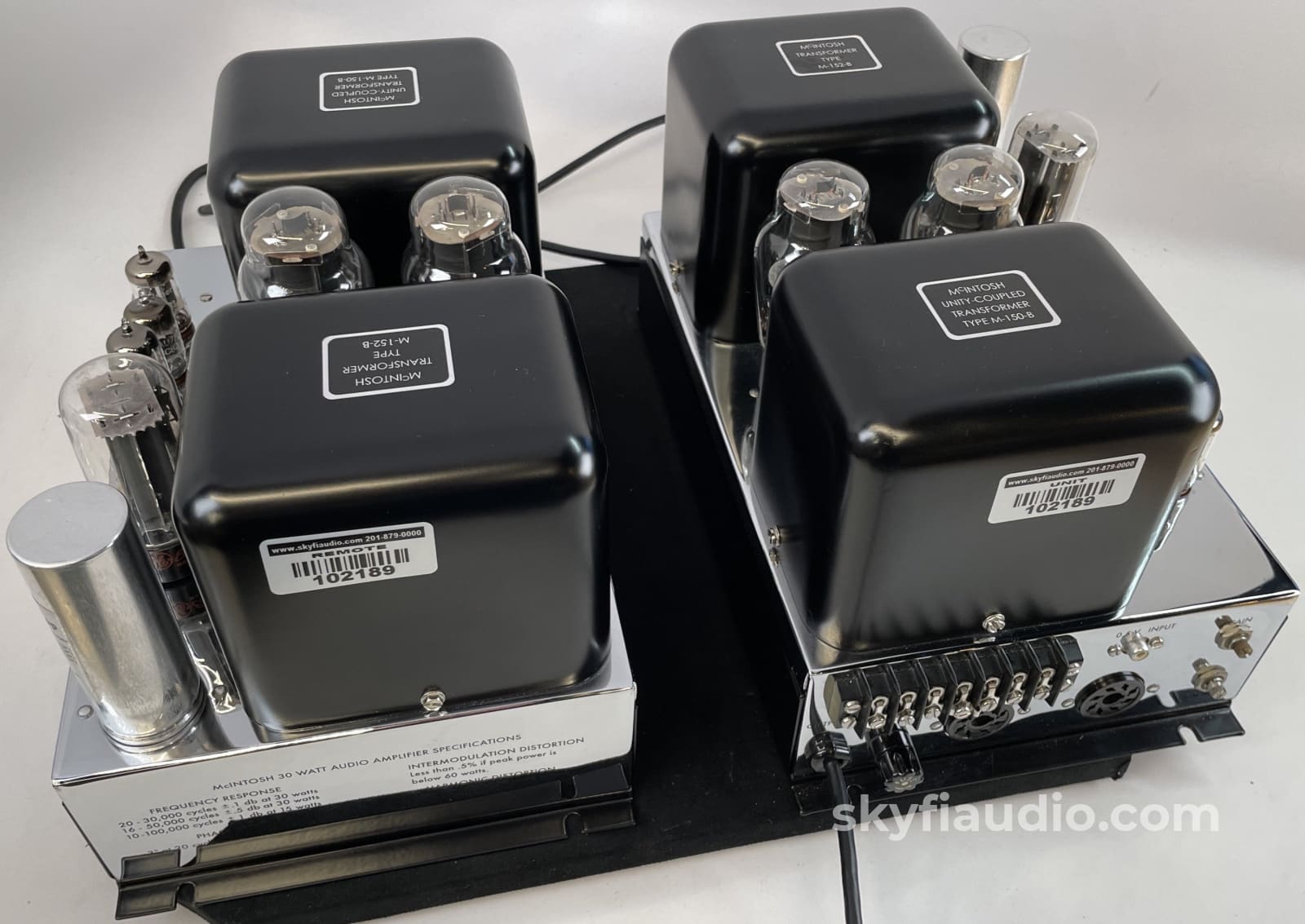Mcintosh Mc30 Tube Monoblock Amplifiers - Full Blown Restoration Amplifier