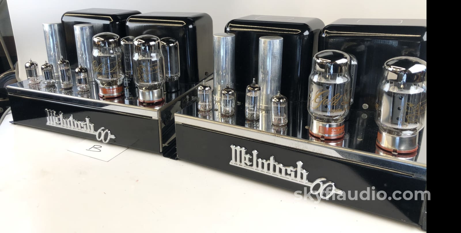 Mcintosh Mc60 Tube Mono Amplifiers - Very Clean And Working Perfectly Amplifier