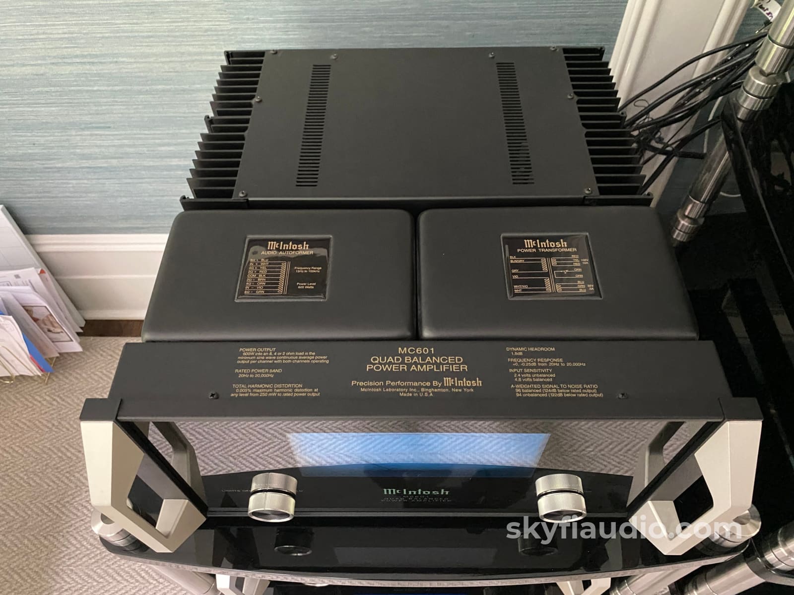 Mcintosh Mc601 Monoblock Amplifier Set - Like New And Boxed