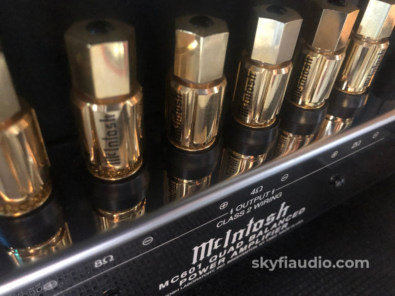 McIntosh MC601 Quad Balanced Monoblock Amplifiers WOW!! SkyFi Audio