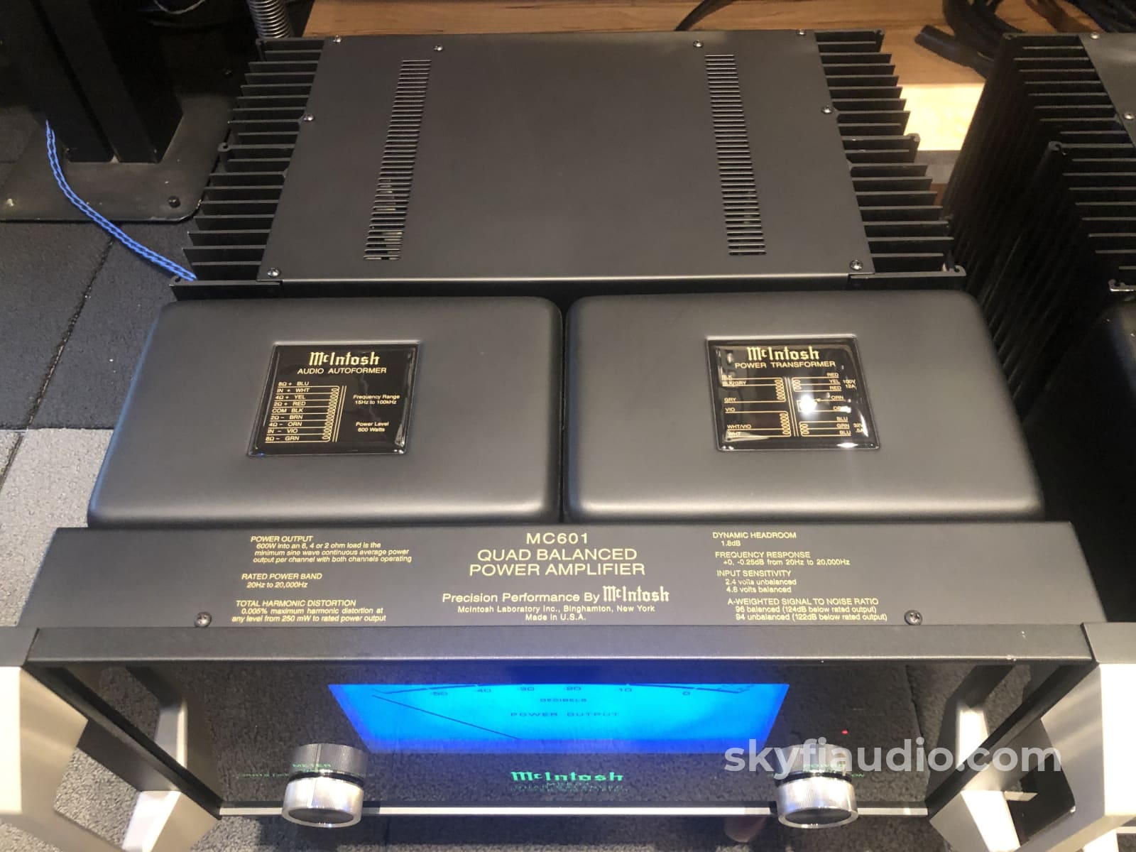 Mcintosh Mc601 Quad Balanced Monoblock Amplifiers - Wow!! Amplifier