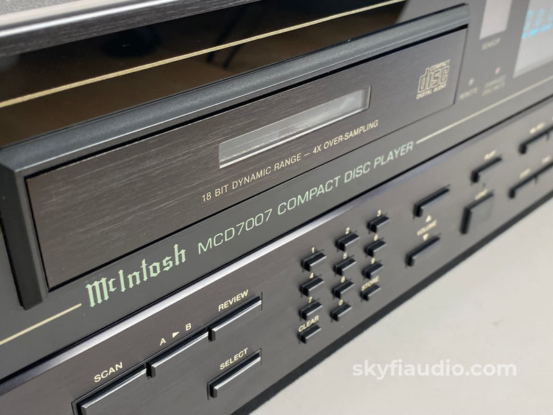 McIntosh MCD7007 CD Player with Rare Remote – SkyFi Audio