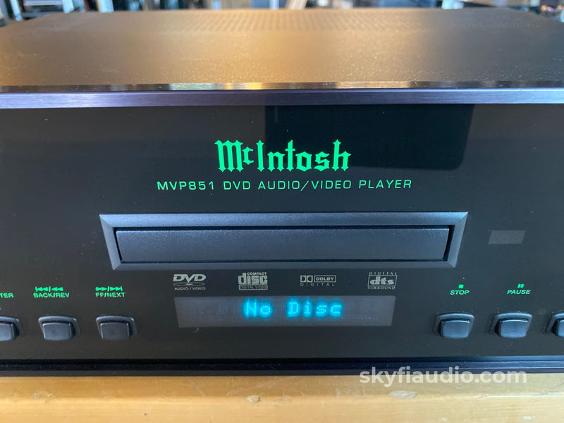 Mcintosh Mvp-851 Audio Upsampling Cd Player With 24-Bitt Burr Brown Dacs + Digital