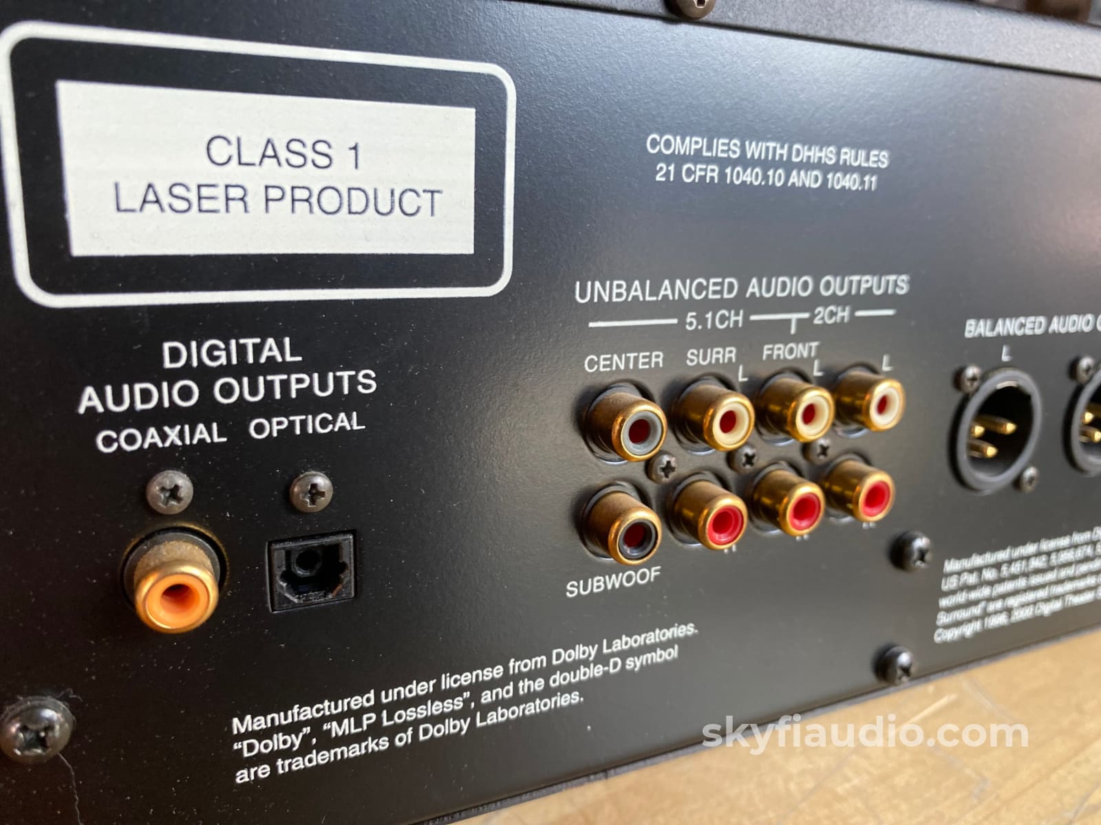 Mcintosh Mvp-851 Audio Upsampling Cd Player With 24-Bitt Burr Brown Dacs + Digital