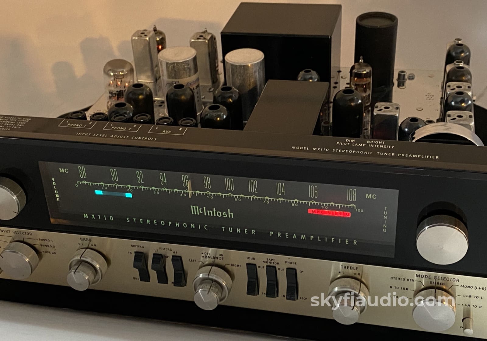 McIntosh MX110 Tube Preamp Tuner - Restored