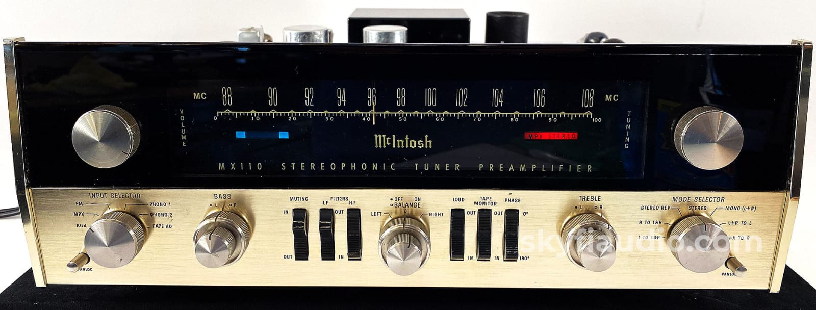 Mcintosh Mx110 Tube Preamp Tuner - Restored Preamplifier