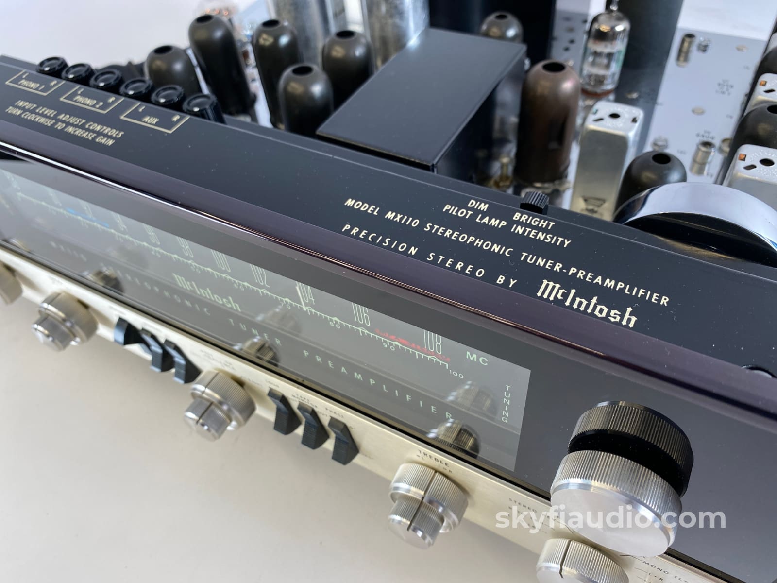 Mcintosh Mx110 Tube Tuner Preamp - Restored To Perfection Preamplifier