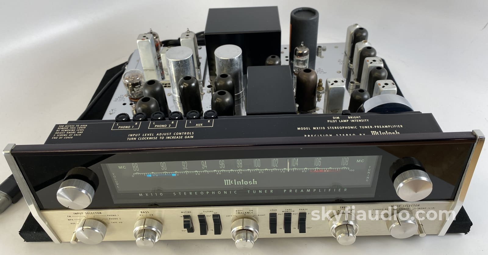 McIntosh MX110 Tube Tuner Preamp - Restored to Perfection