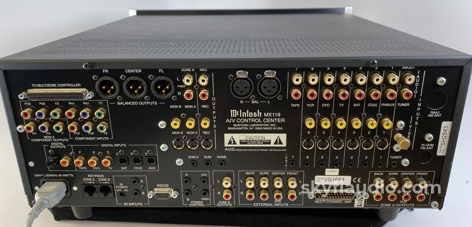 Telecomando Di Ricambio Per Mcintosh MX119, MX135, MA6900, C220, MA6300 – Plug And Play Con Tasti Grandi