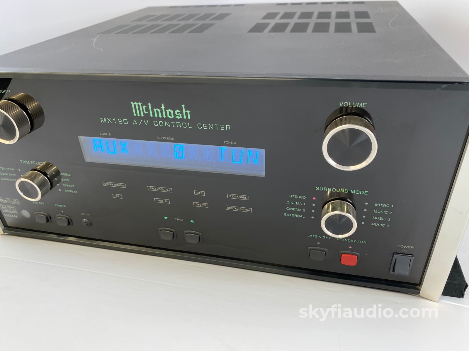 Mcintosh Mx120 Home Theater Processor W/Dolby Digital Dts-Hd Plus Phono Input Preamplifier