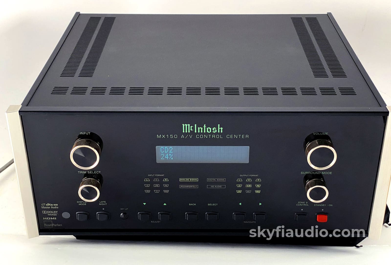 Mcintosh Mx150 Flagship Theater Processor And Preamplifier Built-In Roomperfect