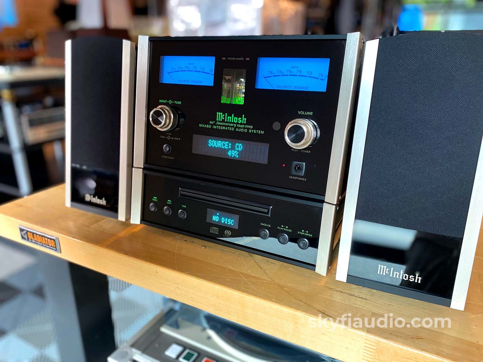 Mcintosh Mxa60 - All In One 60Th Anniversary Tube Stereo System