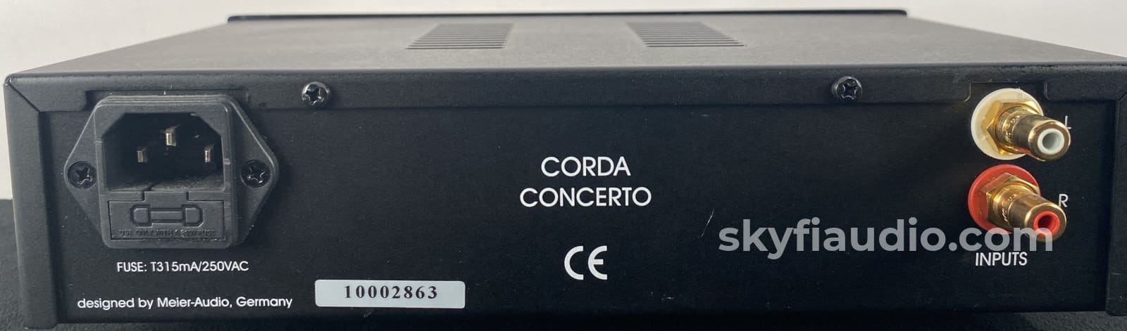 Meier Audio Corda Concerto Headphone Amplifier