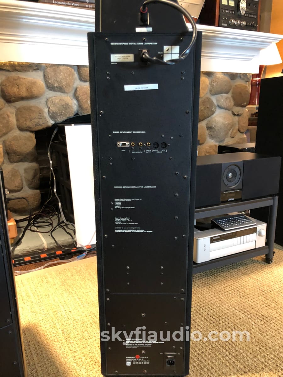 Meridian 5-Channel Home Theater System Complete Stereophile Class A Speakers