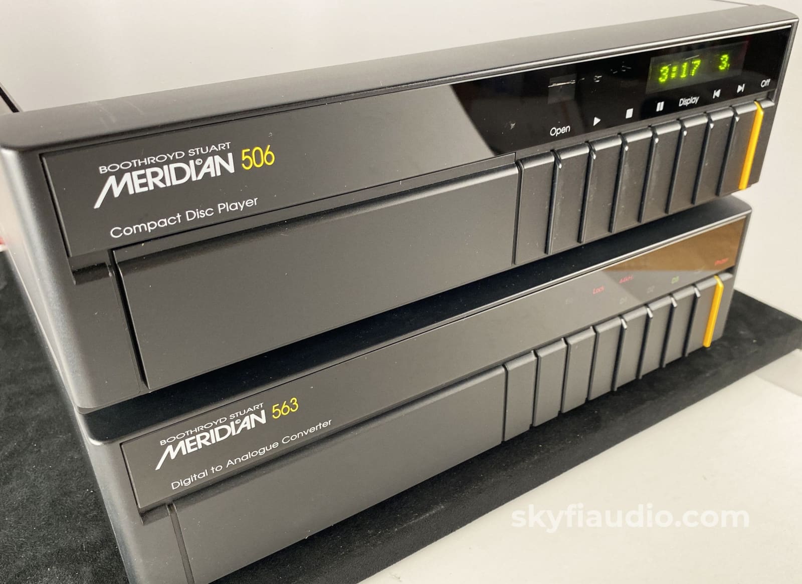 Meridian 500 Series - 506 Cd Transport With 563 Dac And Msr+ Remote + Digital