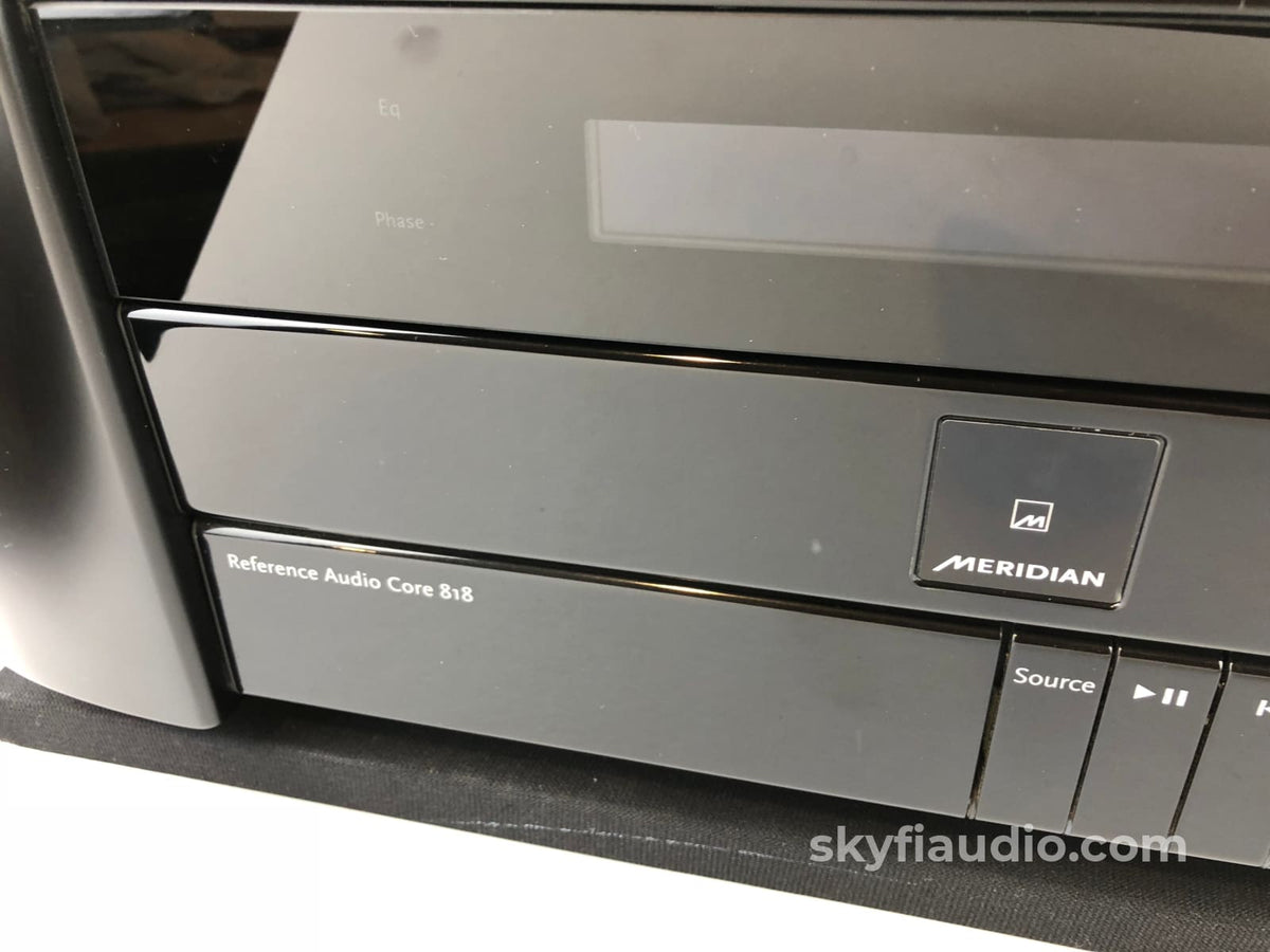 Meridian 818v2 Modular Preamp - Reference Audio Core - Mint Condition