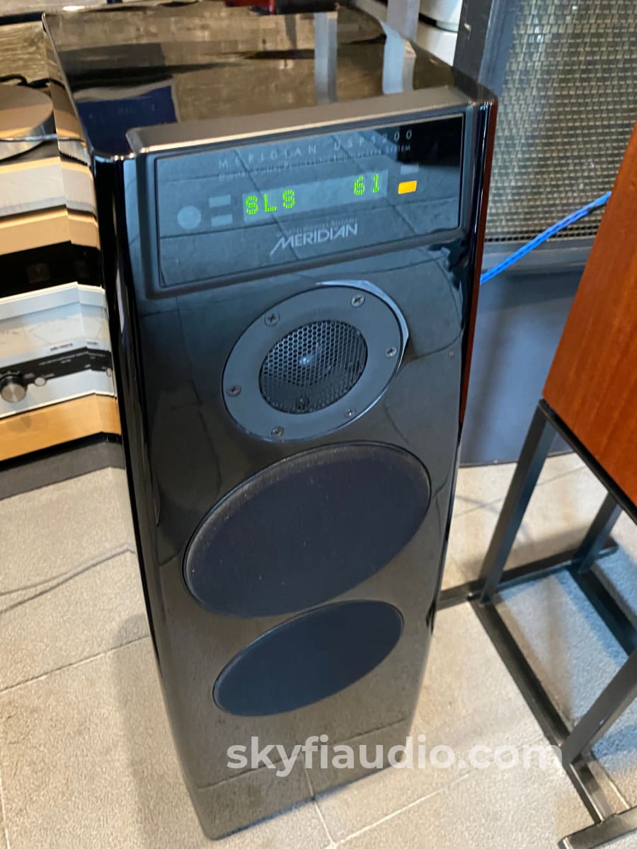 Meridian DSP5200 Digital Active Speakers, With Upgrades and Cartons, $