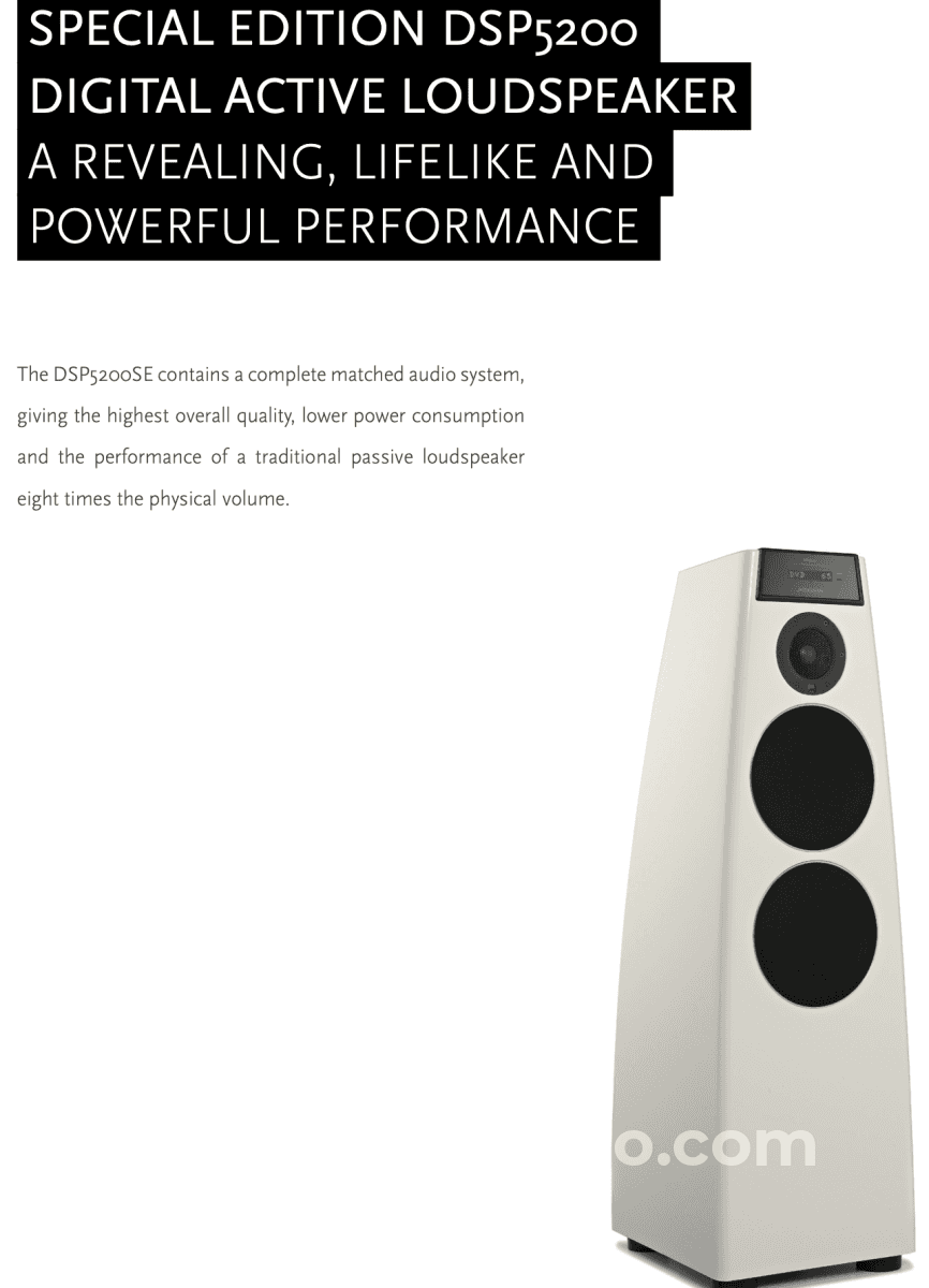 Meridian Dsp5200Se - Special Edition Digital Active Speakers