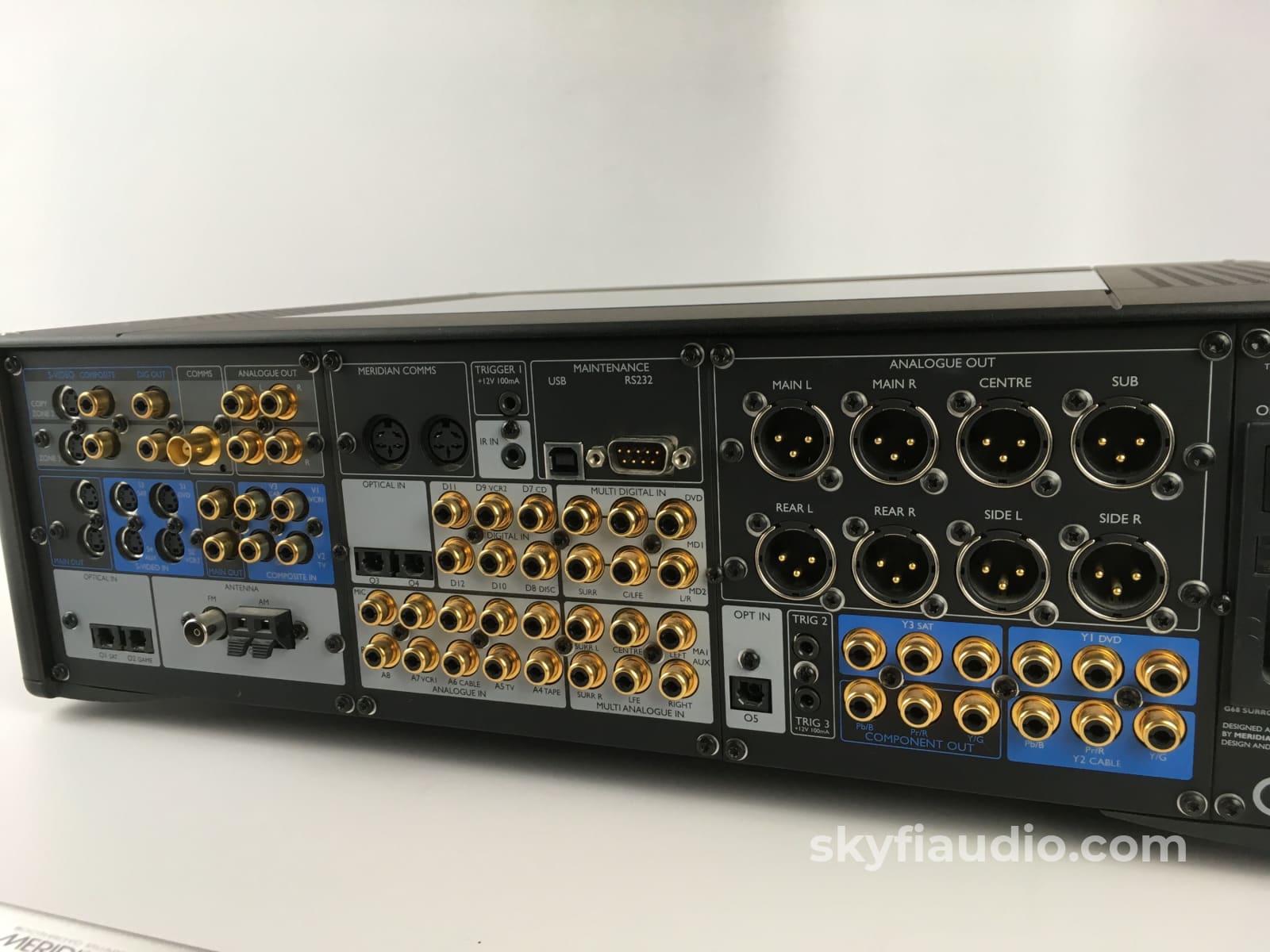 Meridian G68Xxv - Av Processor With Xlr Audio In/Out And Remote Perfect Preamplifier