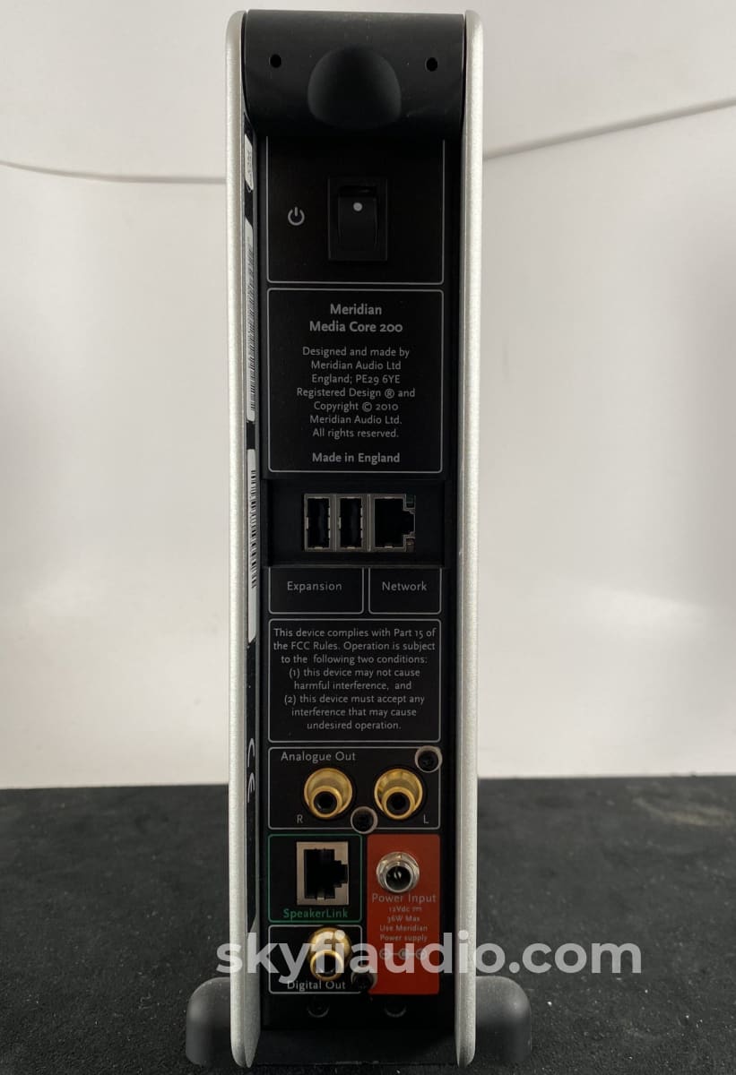 Meridian Sooloos - Media Core 200 - 2,000 CD Album Capacity – SkyFi Audio
