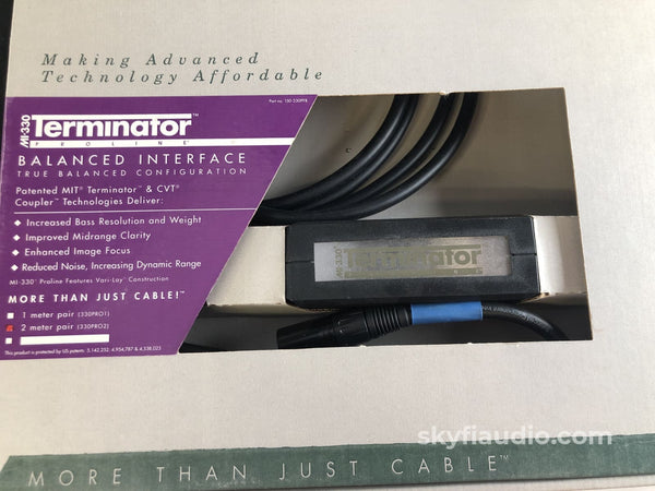 Mit Mi-330 Terminator Balanced Interface Xlr Cable - New In Box 2M Cables
