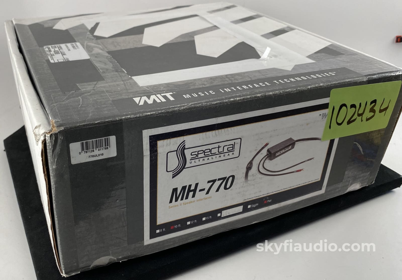 Mit Spectral Mh-770 Series Ii Reference Speaker Cables - Boxed! 10