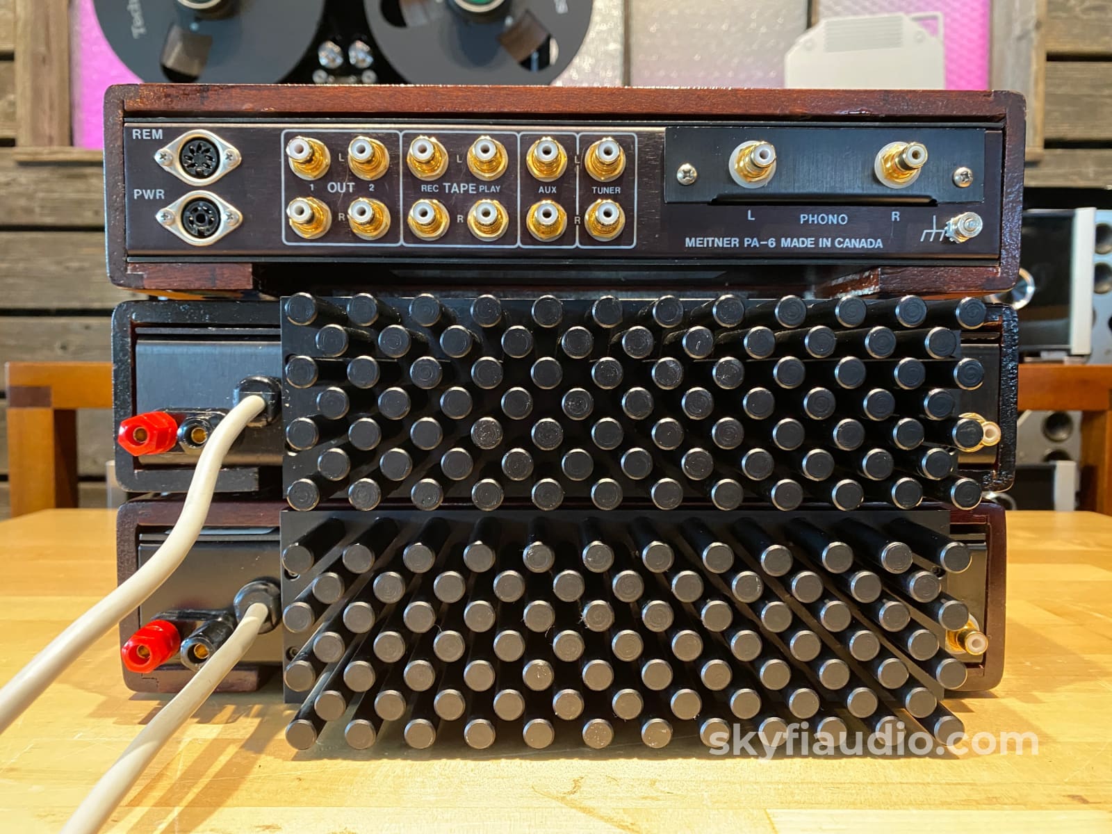 Museatex Meitner Pa6I & Mtr-101 Monoblock Amplifier System Preamplifier