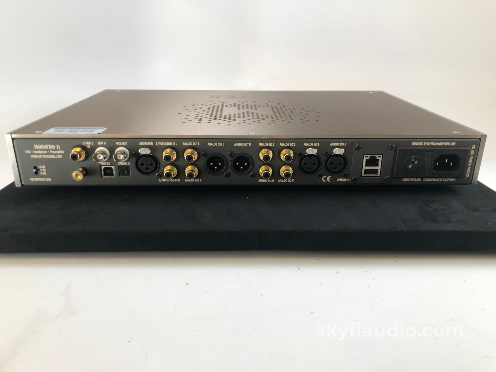 Mytek Manhattan DAC II with Streamer Network Card - Easiest