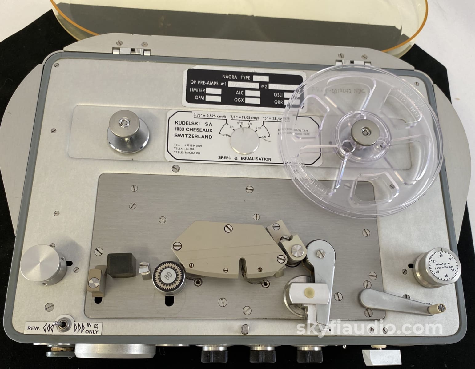 Nagra Iv-D Portable Reel To Tape Recorder Deck