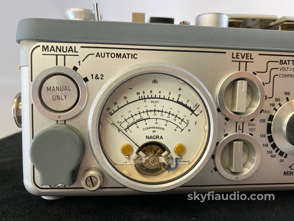 Nagra IVD Portable Reel to Reel Tape Recorder