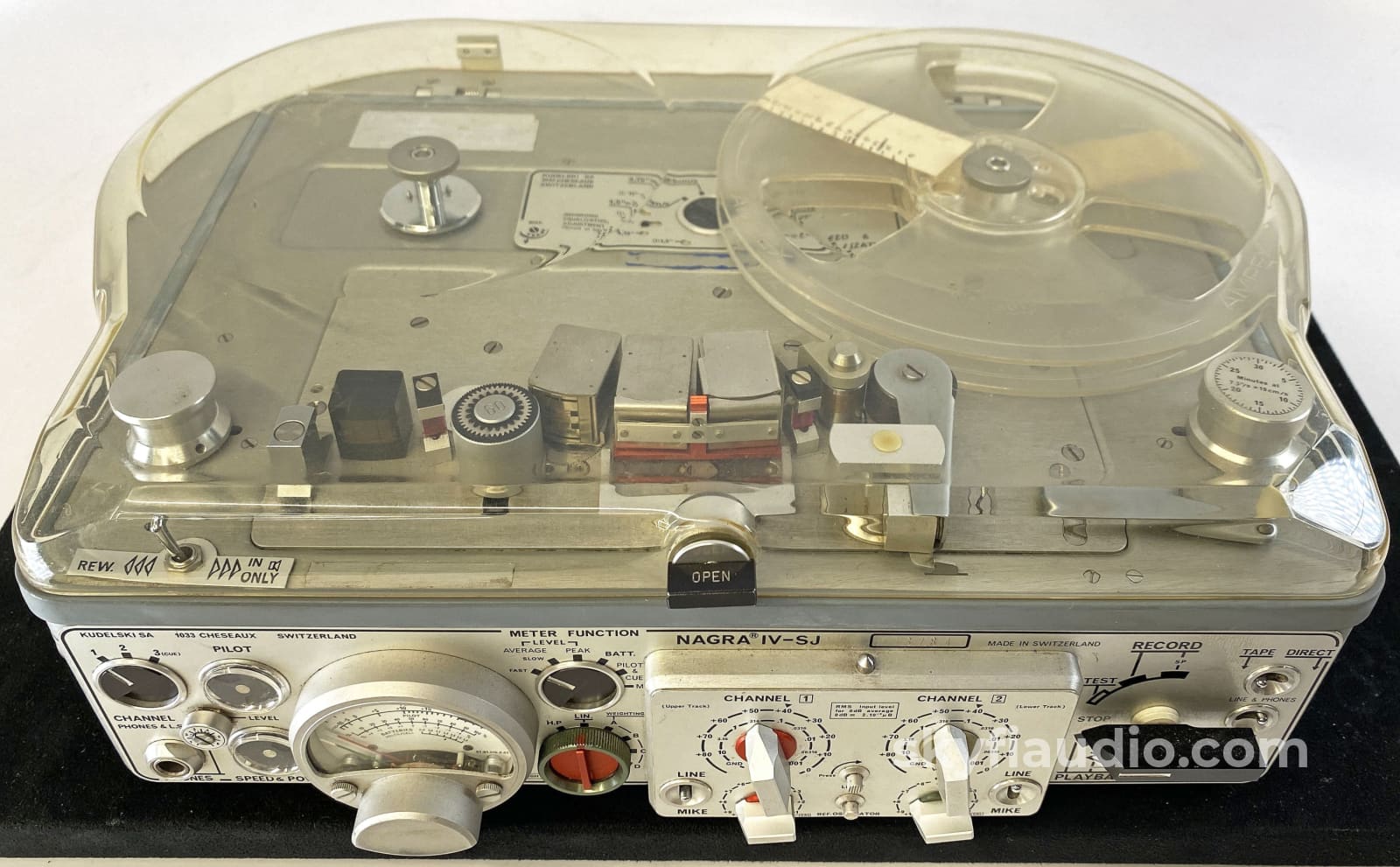 Nagra IV-SJ Reel to Reel With Accessories