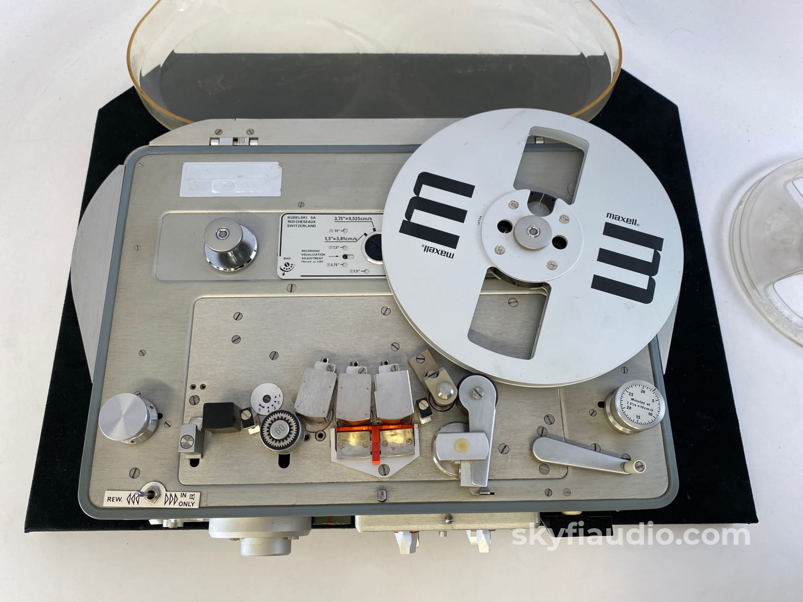 Nagra IV-D portable mono reel to reel tape recorder - 1/4 tape / 3-speed |  Tested & Runs