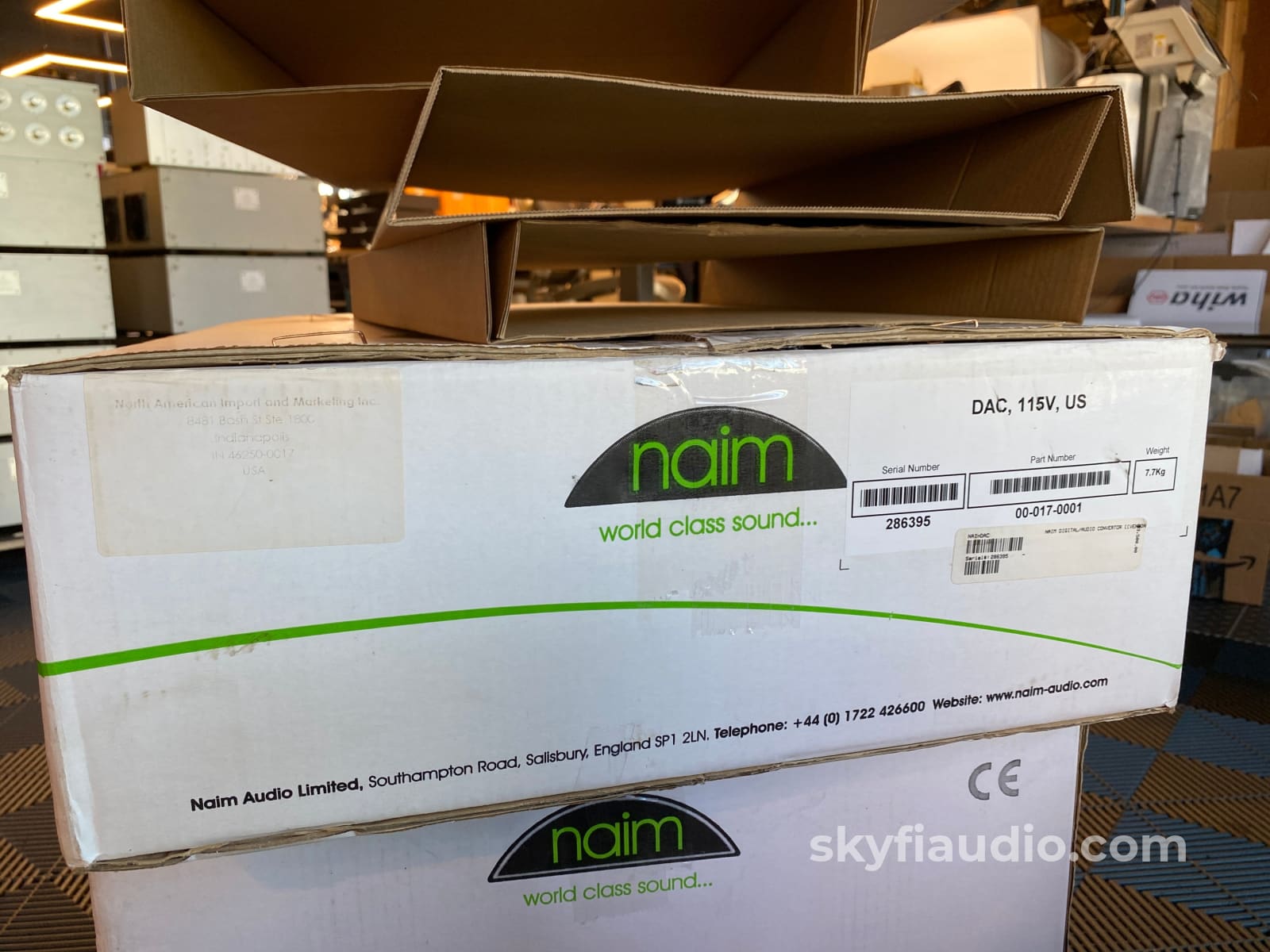 Naim Audio Dac With Upgraded Witch Hat Cable - Like New In Box Cd + Digital